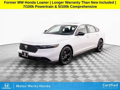 Certified 2025 Honda Accord SE