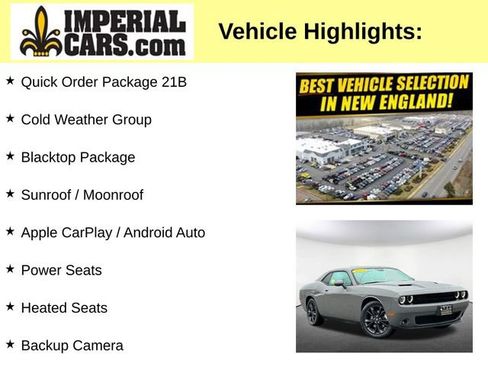 Used 2023 Dodge Challenger SXT w/ Blacktop Package image 7