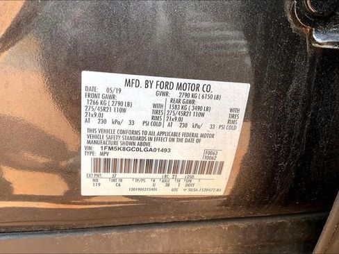 Used 2020 Ford Explorer ST w/ ST Street Pack AWD/4WD image 14
