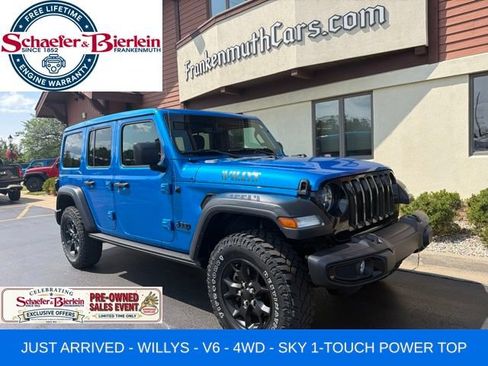 Used 2022 Jeep Wrangler Unlimited Sport AWD/4WD image 2