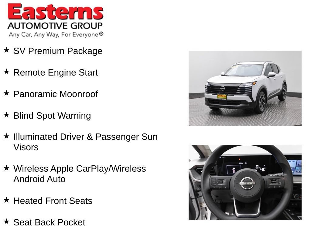 Used 2025 Nissan Kicks SV w/ SV Premium Package AWD/4WD image 12