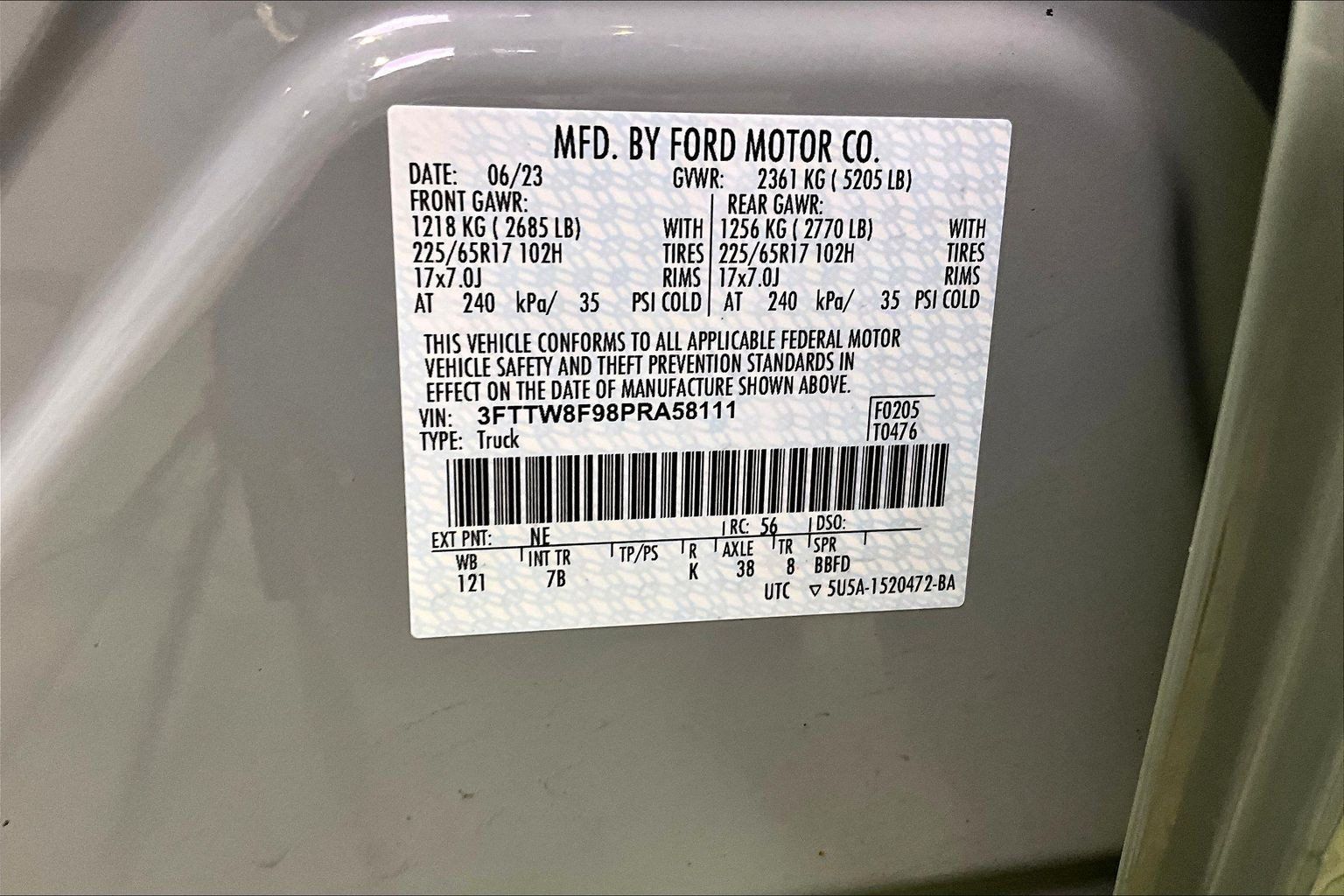 Used 2023 Ford Maverick XLT w/ Equipment Group 300A Standard AWD/4WD image 20