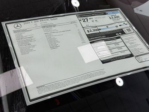 New 2026 Mercedes-Benz C 300 4MATIC Sedan image 4