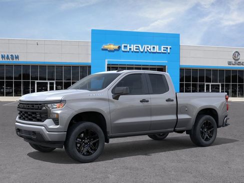 New 2026 Chevrolet Silverado 1500 Custom w/ LPO, Dark Essentials Package RWD image 2