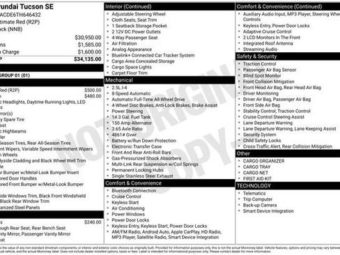 New 2026 Hyundai Tucson SE AWD/4WD image 32