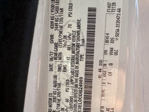 Used 2012 Ford E-350 and Econoline 350 Super Duty w/ PWR Group image 40