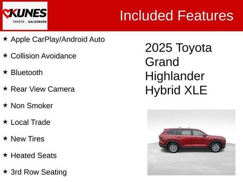 Used 2025 Toyota Grand Highlander AWD Hybrid image 2