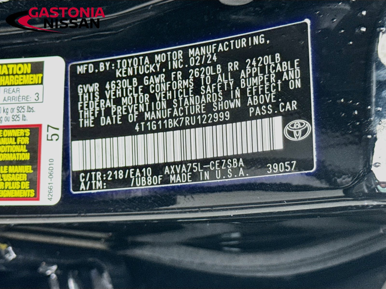 Used 2024 Toyota Camry SE w/ Cold Weather Package AWD/4WD image 36