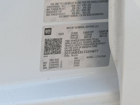 Used 2026 GMC Sierra 1500 AT4 w/ AT4 Premium Package AWD/4WD image 42