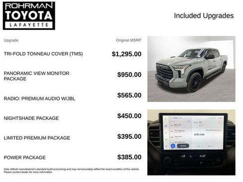 Used 2024 Toyota Tundra Limited AWD/4WD image 4