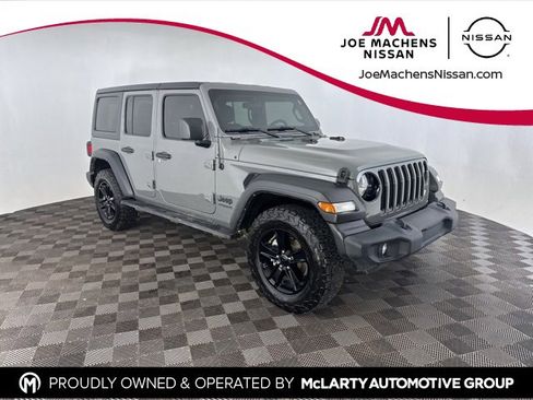 Used 2021 Jeep Wrangler Unlimited Sport image 1