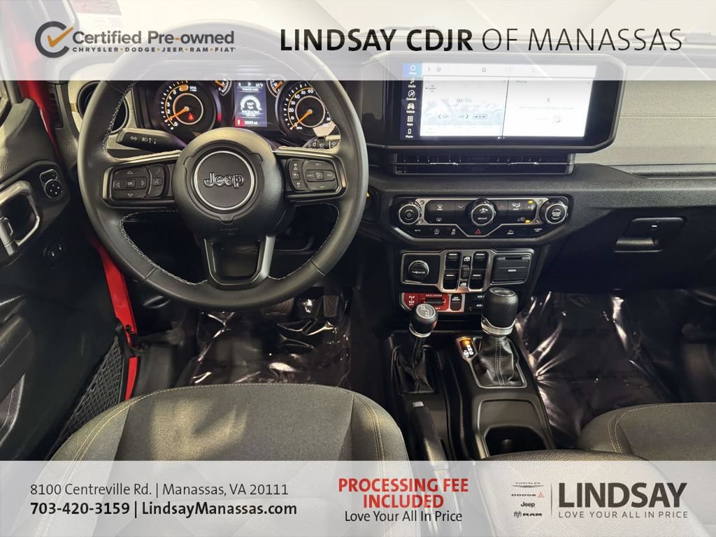 Certified 2025 Jeep Wrangler Unlimited Sport AWD/4WD image 22