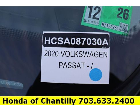 Used 2020 Volkswagen Passat 2.0T SE w/ Sunroof Package image 39