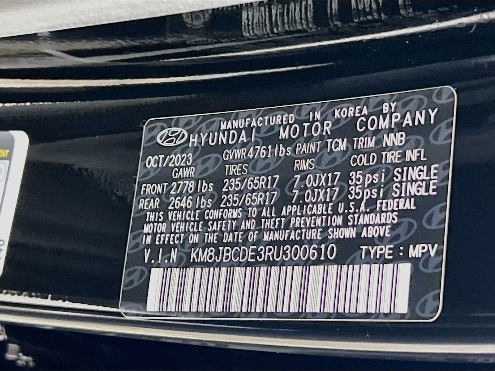 Certified 2024 Hyundai Tucson SEL AWD/4WD image 31