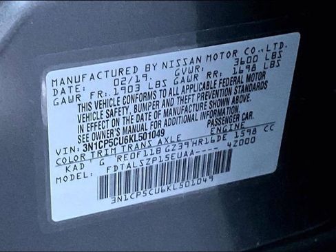 Used 2019 Nissan Kicks SV w/ Exterior Package image 14