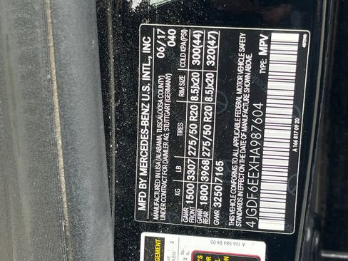 Used 2017 Mercedes-Benz GLS 450 4MATIC image 9