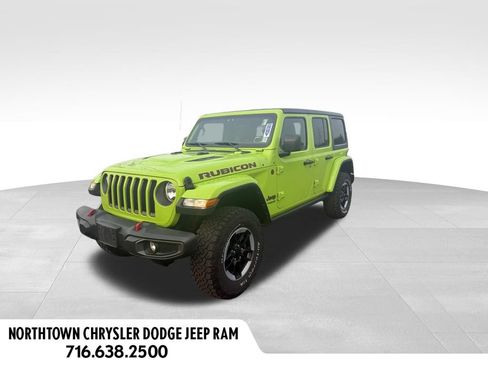 Used 2021 Jeep Wrangler Unlimited Rubicon w/ Cold Weather Group AWD/4WD image 1
