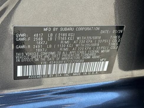 Certified 2026 Subaru Crosstrek 2.5i Sport AWD/4WD image 34