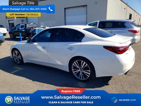 Used 2023 INFINITI Q50 Sensory w/ All Weather Package image 3