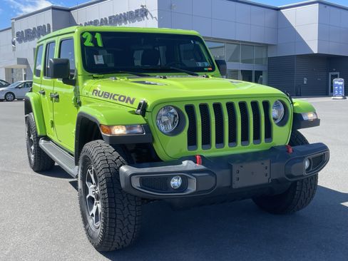 Used 2021 Jeep Wrangler Unlimited Rubicon w/ Safety Group image 1