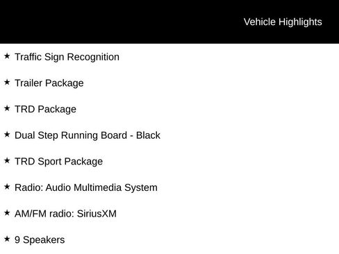 Used 2024 Toyota Tundra SR5 w/ TRD Sport Package AWD/4WD image 12