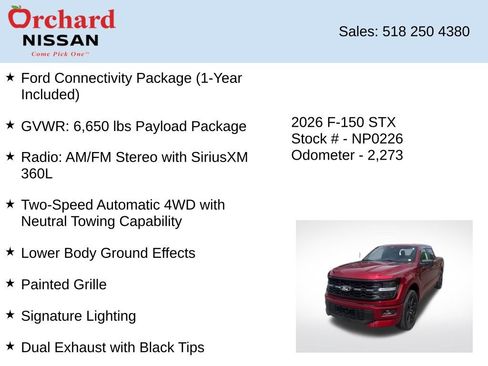 Used 2026 Ford F150 STX w/ F-150 LOBO Package AWD/4WD image 21