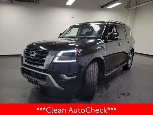 Used 2021 Nissan Armada SL w/ Captain's Chairs Package AWD/4WD image 4