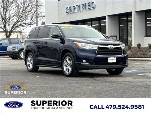 Used 2016 Toyota Highlander Limited w/ Driver Technology Package image 1