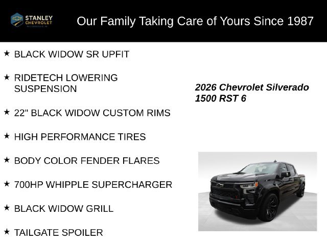 New 2026 Chevrolet Silverado 1500 RST AWD/4WD image 9