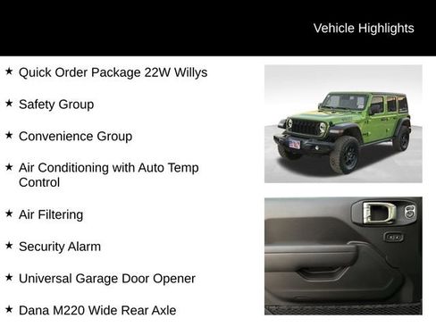 New 2026 Jeep Wrangler Willys image 8