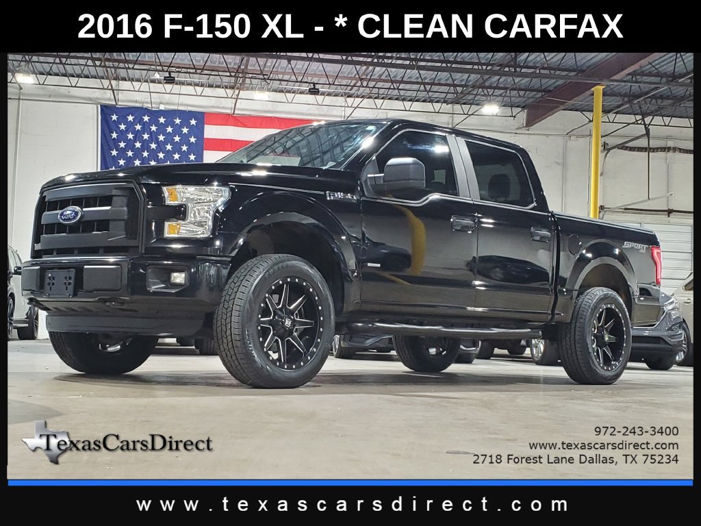 Used 2016 Ford F150 XL w/ Equipment Group 101A Mid AWD/4WD 360° Tour
