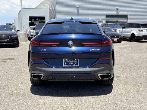 Used 2021 BMW X6 M50i w/ Executive Package AWD/4WD image 7
