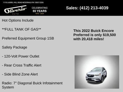 Used 2022 Buick Encore Preferred w/ Safety Package image 5