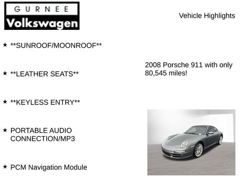 Used 2008 Porsche 911 Carrera RWD image 7