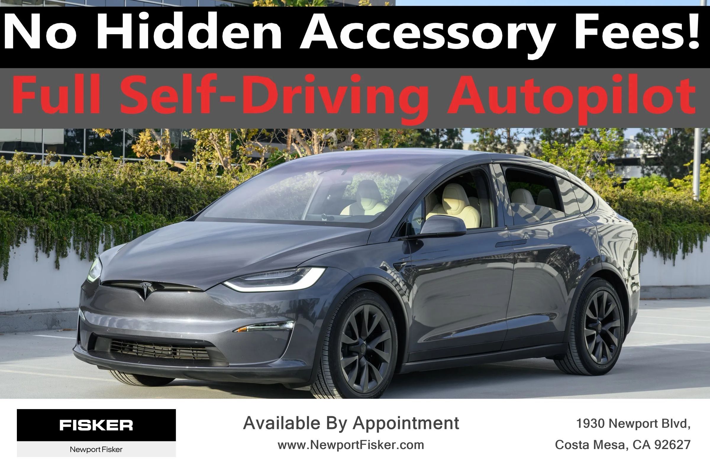 Used 2023 Tesla Model X AWD/4WD image 1