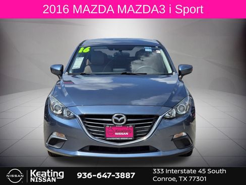Used 2016 MAZDA MAZDA3 i Sport w/ Preferred Equipment Package FWD image 2