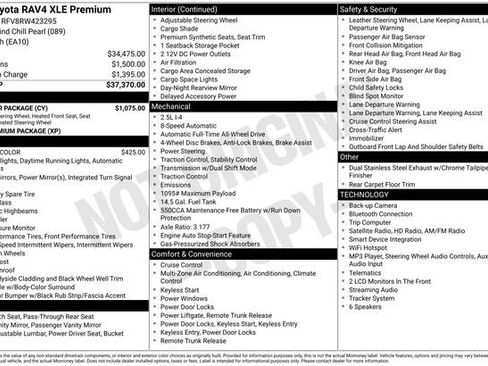 Used 2024 Toyota RAV4 XLE Premium w/ Weather Package AWD/4WD image 28