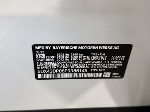 Certified 2023 BMW X3 sDrive30i w/ Convenience Package image 38