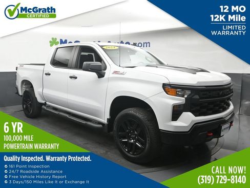 Used 2024 Chevrolet Silverado 1500 Custom Trail Boss AWD/4WD image 1