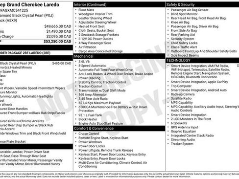 Used 2021 Jeep Grand Cherokee Laredo AWD/4WD image 7