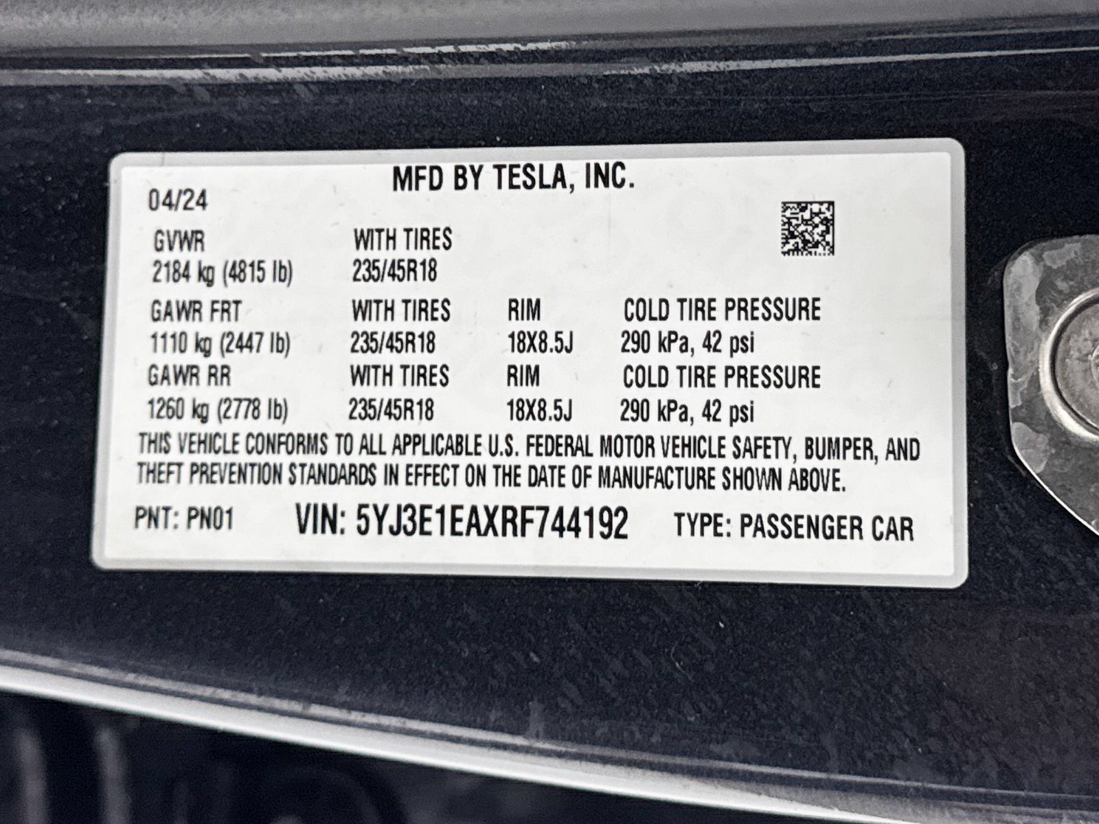 Used 2024 Tesla Model 3 Long Range RWD image 39