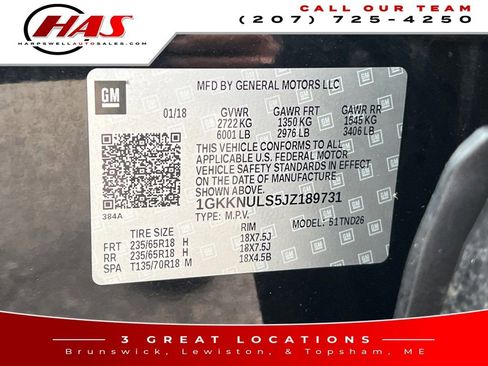 Used 2018 GMC Acadia SLT image 15