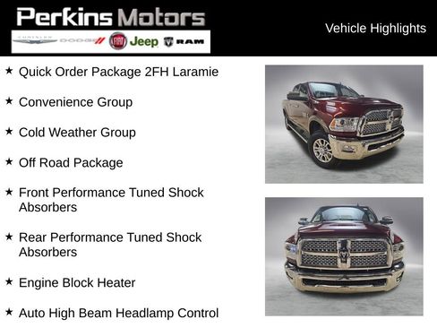 Used 2017 RAM 2500 Laramie w/ Off Road Package image 2