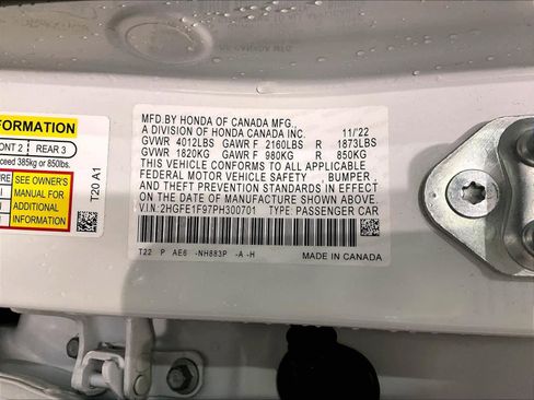 Used 2023 Honda Civic Touring image 35