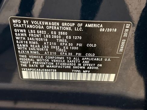 Used 2018 Volkswagen Atlas S image 27