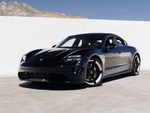 Certified 2021 Porsche Taycan Turbo AWD/4WD image 1