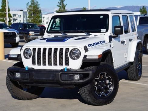 Used 2022 Jeep Wrangler Unlimited Rubicon 4xe w/ Steel Bumper Group image 4