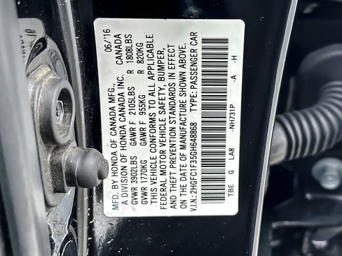 Used 2016 Honda Civic EX-T image 26