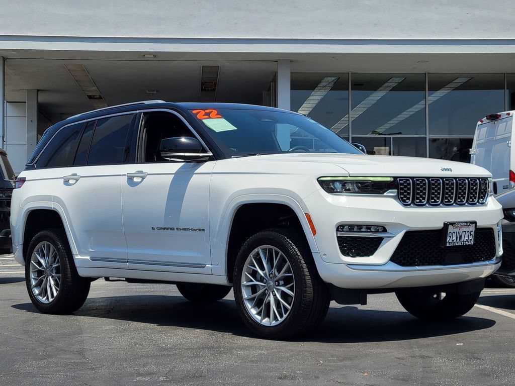 Used 2022 Jeep Grand Cherokee Summit w/ Adv Protech Group IV AWD/4WD image 37