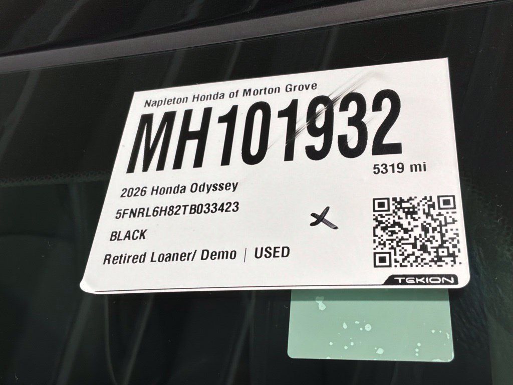 Certified 2026 Honda Odyssey Touring image 39